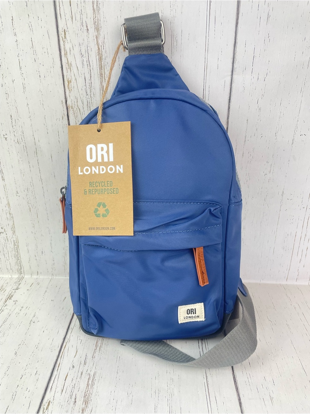ORI LONDON Willesden Sling Bag *Burnt Blue